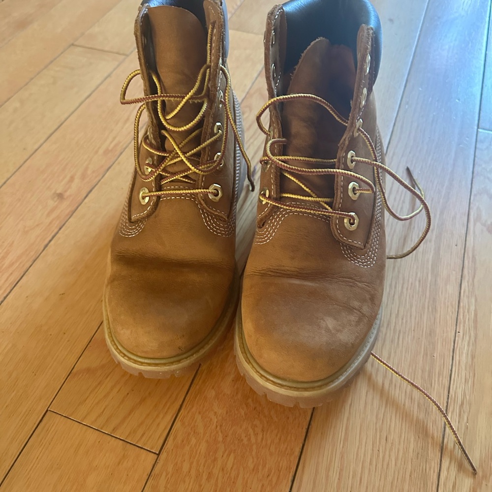 Timberland Brown Leather Boots - Picture 2 of 4